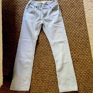 Levi’s boys slim 26x26 with adjustable waist.